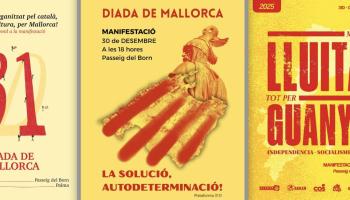 Crida a les persones que estimen Mallorca: dimarts, 30 de desembre, a les 18 hores, al Born de Palma