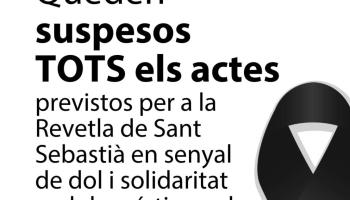 L’Ajuntament de Palma suspèn tots els actes de les festes de Sant Sebastià en senyal de dol per l’accident de Còrdova