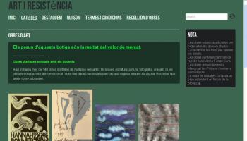 La web és http://art-i-resistencia.myshopify.com/.