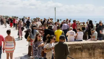 La pressi&oacute; humana a les Balears bat un nou r&egrave;cord amb 1,64 milions de persones a l'abril