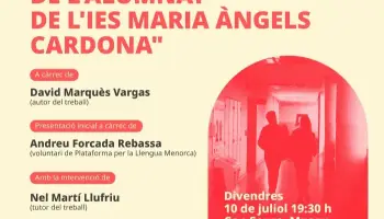 Debat sobre la realitat socioling&uuml;&iacute;stica de l'IES Maria &Agrave;ngels Cardona de Ciutadella trav&eacute;s de l'an&agrave;lisi d'un dels seus alumnes