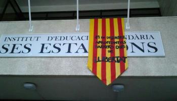 Imatge d'aquest dijous de l'IES Ses Estacions. 