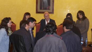 Pastor durant el Ple d'aquest dilluns. 