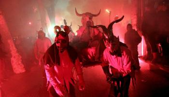 El correfoc de sa Pobla d'aquest dissabte.