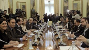 Reunió de la conferència de consellers educatius amb el ministre Wert.