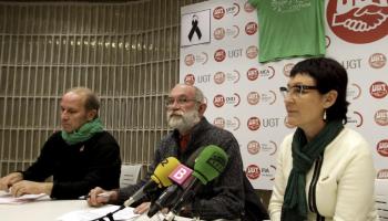 Jaume March, enmig de la imatge, al·lega indefensió davant uns jutges instructors que triguen massa a resoldre els expedients.