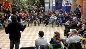 Prop d'un centenar de persones va participar dissabte a l'assemblea constitutiva de Podem Mallorca celebrada a la barriada de la Indioteria de Palma. 