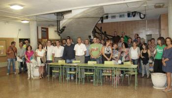 El passat mes de setembre els directors de Primària i Secundària es reuniren a l'IES Son Pacs de Palma per parlar de l'aplicació del Decret de tractament integrat de llengües. 