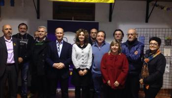 Melià i Pastor acudiren a la presentació de l'equip porrerenc de Proposta per les Illes.