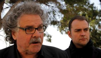 Tardà i Lladó han reunit la premsa al Parc de la Mar per tractar aquesta iniciativa proteccionista amb l'entorn marí.