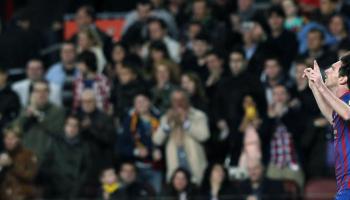 Una gran jugada individual permeté a Messi marcar el seu gol 39 de la competició.