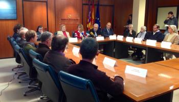 Educació i els responsables de les patronals de les escoles concertades.