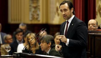 Bauzá al ple extraordinari d'aquest dimecres. 