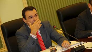 Ruiz, durant una compareixença a la Comissió de control d'IB3.