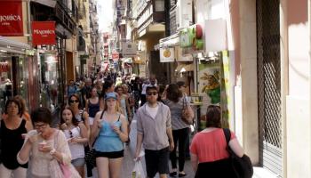 Les vendes han caigut en el 28% dels comerços de Palma. A la resta de l'Illa, el descens ha afectat el 40% dels comerços.