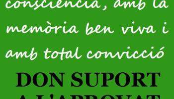 Aprovat general: una justa amnistia (*)