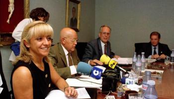 Isabel Carrasco en una imatge d'arxiu. 