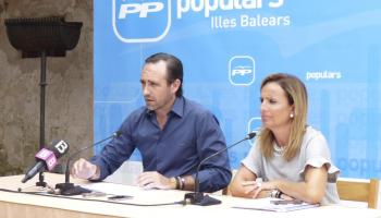 Bauzá i Cabrer, a un acte de partit a Santanyí.