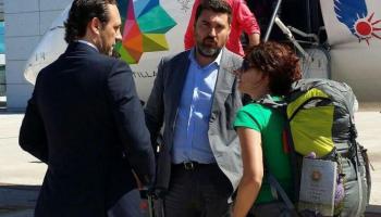 La primera trobada amb una docents que ha tingut Bauzá en els últims dotze dies. 