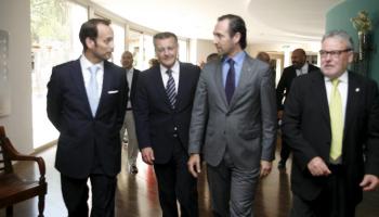 El president Bauzá assistí aquest dimarts a un acte a Menorca.