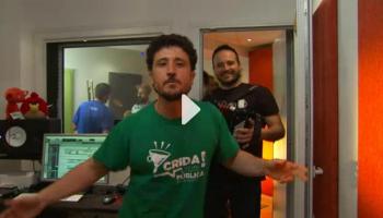 Fotograma del videoclip de la cançó d'aquest estiu a TV3.