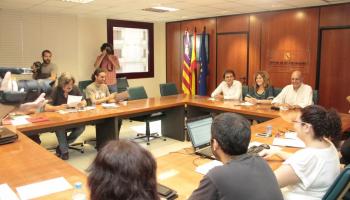 Imatge de la Mesa Sectorial d'aquest dimecres. 