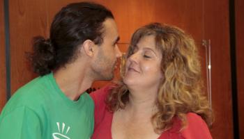 Imatge de la signatura del Pacte d'Estabilitat entre l'STEI-i, Anpe i UGT. 