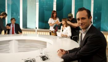 Bauzá durant una intervenció a IB3. 