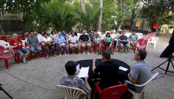 Imatge de l'acte celebrat a la Casa Llarga.