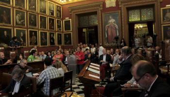 L'aprovació de l'ordenança cívica de Palma provocà el rebuig dels grups de l'oposició i de diverses entitats ciutadanes.