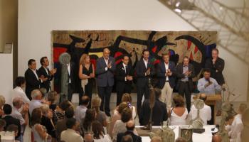 Inauguració de l'exposició. 