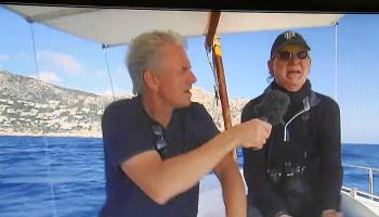 Fotograma del reportatge sobre la situació a aquest indret de Calvià.