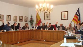 Imatge d'arxiu d'un plenari a l'Ajuntament de Marratxí.