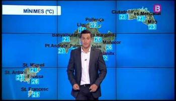 El Temps de l'Informatiu Migdia, 8 de setembre de 2014. 