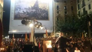 Moment de la intervenció.