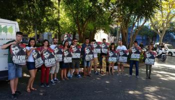 Concentració a Palma per la llibertat d'Alfon