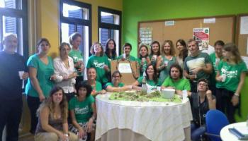 Imatge de la celebració d'aquest dimecres de l'IES d'Artà. 