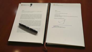 Artur Mas, president de la Generalitat, ha firmat el decret que permet la consulta del 9N.