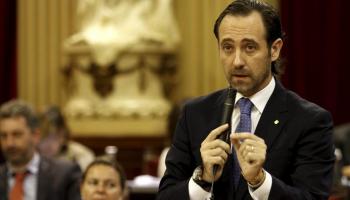 Bauzá aquest dimarts al Ple del Parlament. 