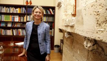 Riera aquest divendres al Consolat de Mar. 