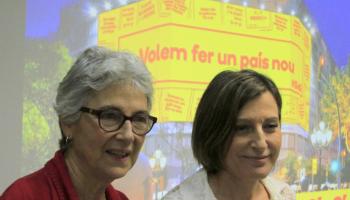 Casals i Forcadell, a una recent compareixença davant els periodistes.