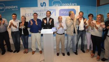 Bauzá va presidir la presentació de Tomeu Oliver com a candidat a la reelecció de la batlia de Marratxí. 