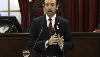 El debat d'avui s'articula com un examen a la gestió de José Ramón Bauzá. A la imatge, el president del Govern a l'edició de l'any passat.