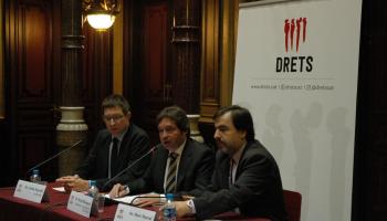 Els missers Carles Mundó, Marc Marsal i Sergi Blázquez.
