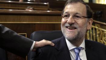 Imatge d'aquesta setmana de Rajoy. 