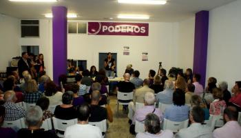 Imatge de la la nova seu de Podem.