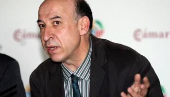 Germà Bel durant una visita anterior a Mallorca. 