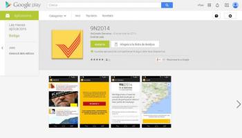 Nova 'app' al servei d'una gran participació el 9 de novembre