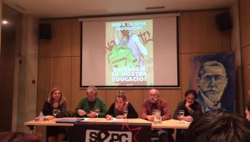 Una cinquantena de persones va assistir a la taula rodona organitzada per la SEPC i celebrada al centre de Can Alcover de Palma.