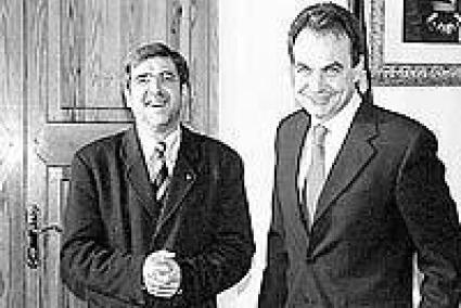 Antich i Rodríguez Zapatero, al Consolat de la Mar.